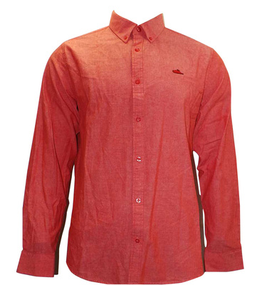 Joblot of 10 Atticus Shirts Button-Down Mens 'Resist' Red/Orange XS