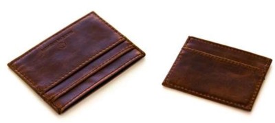 Selection of Handmade Leather Men's Card Holders