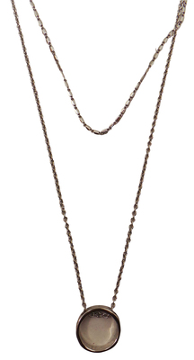 Wholesale Joblot of 20 Designsix Silver Layer Ring Necklaces