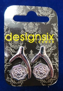 Wholesale Joblot of 20 DesignSix Silver 4-Piece Earring Set AM335