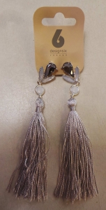 Wholesale Joblot of 20 DesignSix Ladies Silver Tassel Earrings