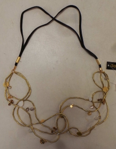 Wholesale Joblot of 20 DesignSix Ladies Gold Metropolitan Necklaces 11372