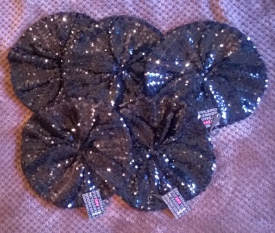 5 off Ladies Sequin Beret French Style Hats
