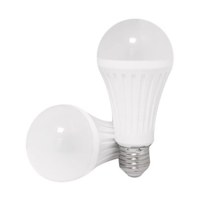 100 X E27 9W LED Globe - Dimmable, Warm White