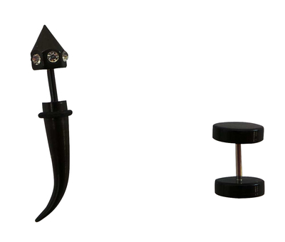 Wholesale Joblot of 30 DesignSix Black Earrings (Sets of 2)