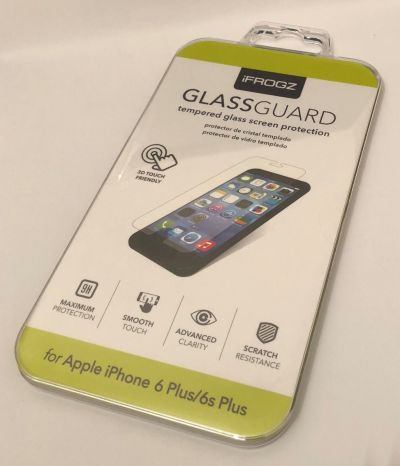 500 x Zagg iFrogz iPhone 6S Plus & 6 Plus Tempered Glass Guard Screen Protector Overlay Clear