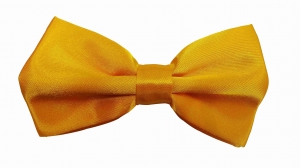 Wholesale Joblot of 100 Mustard Gold Satin Sheer Bow Ties