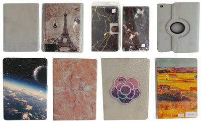 Wholesale Joblot of 20 iPad Case Covers Range of Models & Designs