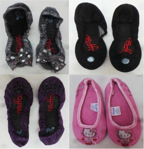 Joblot of 11 Redfoot & Hello Kitty Girls Shoes & Slippers Mixed Sizes