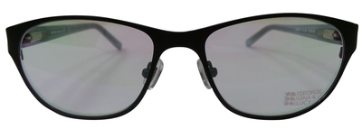 Wholesale Joblot of 5 George Gina & Lucy Viseetor Matte Black Optical Glasses