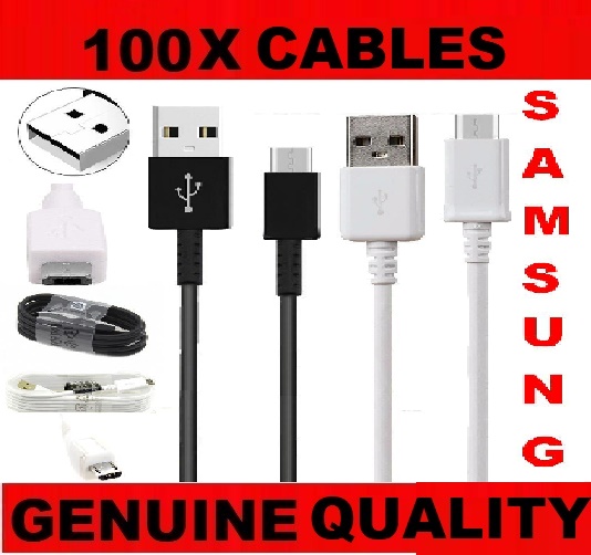 100 X Micro USB Cables for samsung Nokia HTC Huawei amazon