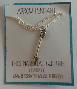 Wholesale Joblot of 20 This Material Culture Arrow Pendant Necklaces