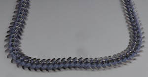 Wholesale Joblot of 30 DesignSix Holland Spike Necklace Silver 1713