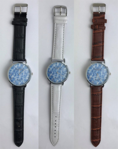 Wholesale Joblot of 10 FanTeeKay Mens Sky Effect Watches 3 Strap Colours