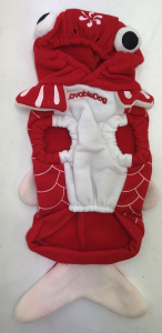 Wholesale Joblot of 20 LovableDog Red/White Fish Costume for Dogs XS-XL
