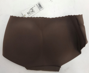 One Off Joblot of 24 Womens Shapewear - Padded Bum Pants in Brown Size Small