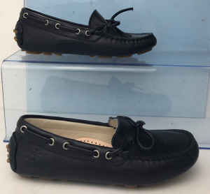 Wholesale Joblot of 5 IL Gufo Unisex Childrens Dark Navy Moccasin Deck Shoe