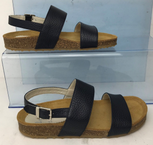 Wholesale Joblot of 3 IL Gufo Girls Leather Sandals with Buckle Dark Navy