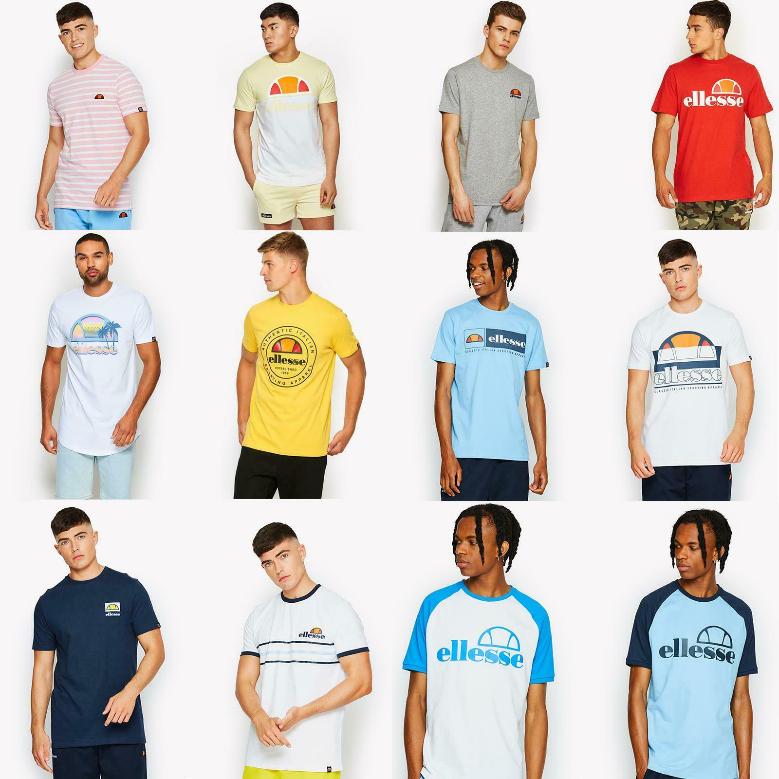 Bargain, Clearance Sale Authentic Ellesse Men's T-shirt x 10 mixed styles