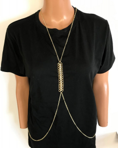 Wholesale Joblot of 30 DesignB London Body Harness Jewellery in Gold Chain