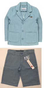 One Off Joblot of 4 Boboli Boys Clothing - Blazer Jackets & Shorts - 2 Sets