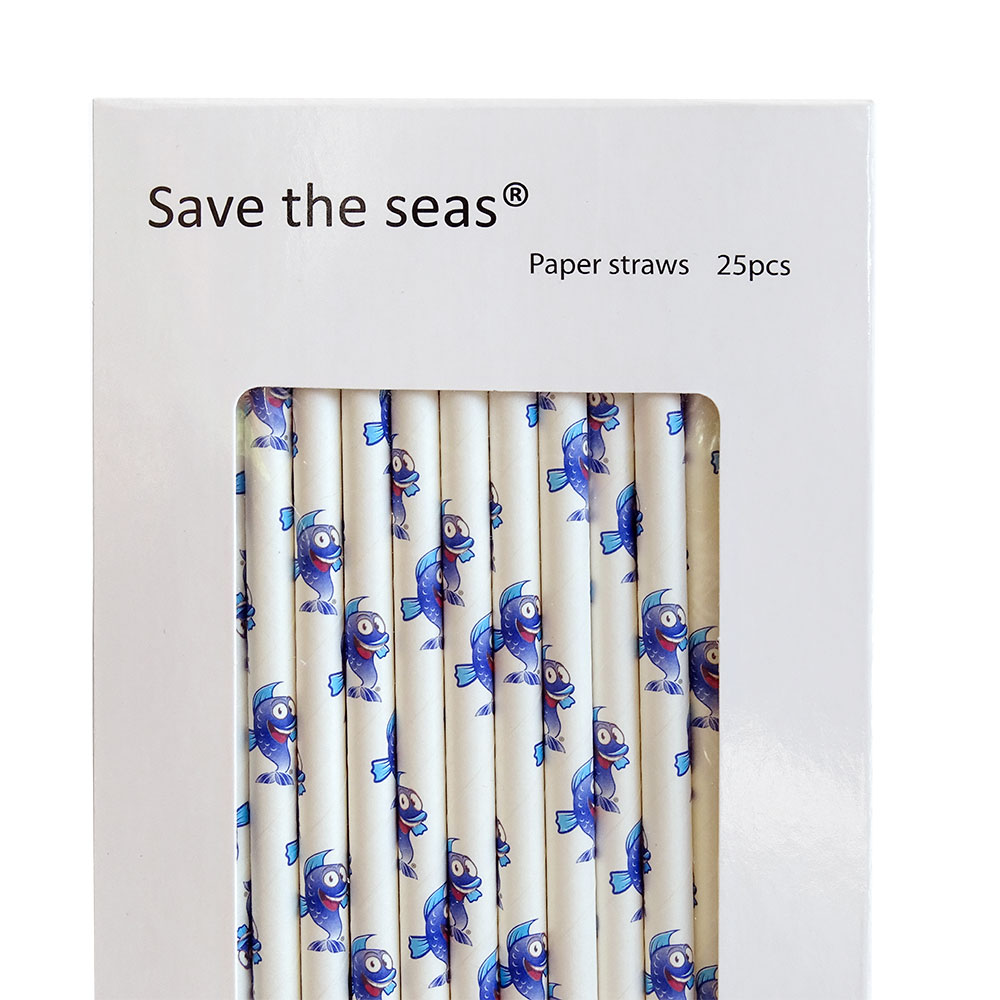 Paper Straws 200 x Packs of 25 Premium Paper Straws (5,000 Straws)