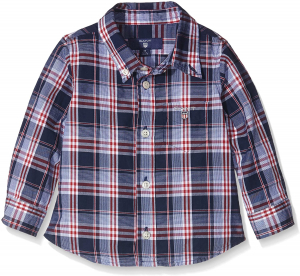 One Off Joblot of 14 Gant Blue/Red Multi-Check Chest Pocket Shirt Range of Sizes