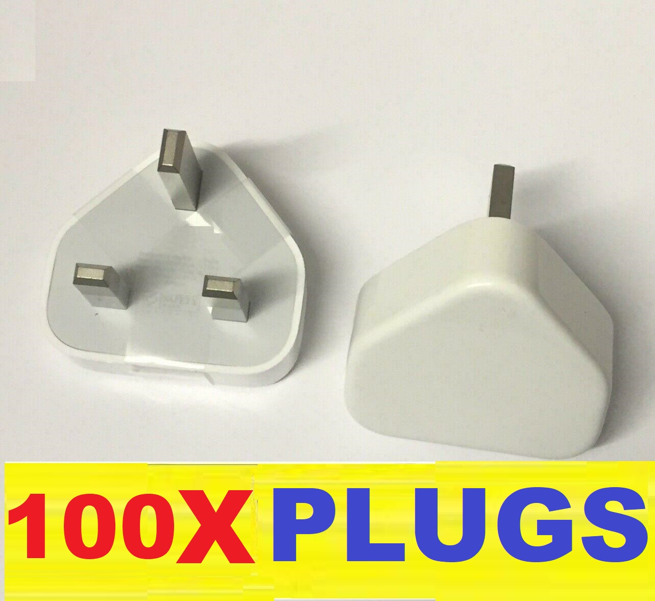 100 x Genuine original iPhone iPad USB charger plug 1a wholesale Job lot