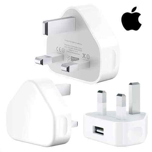 100 x Genuine Apple original iPhone iPad USB charger plug 1a wholesale Job lot