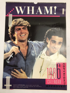 Wholesale Joblot of 20 WHAM 1986 Vintage Collectable Calendars