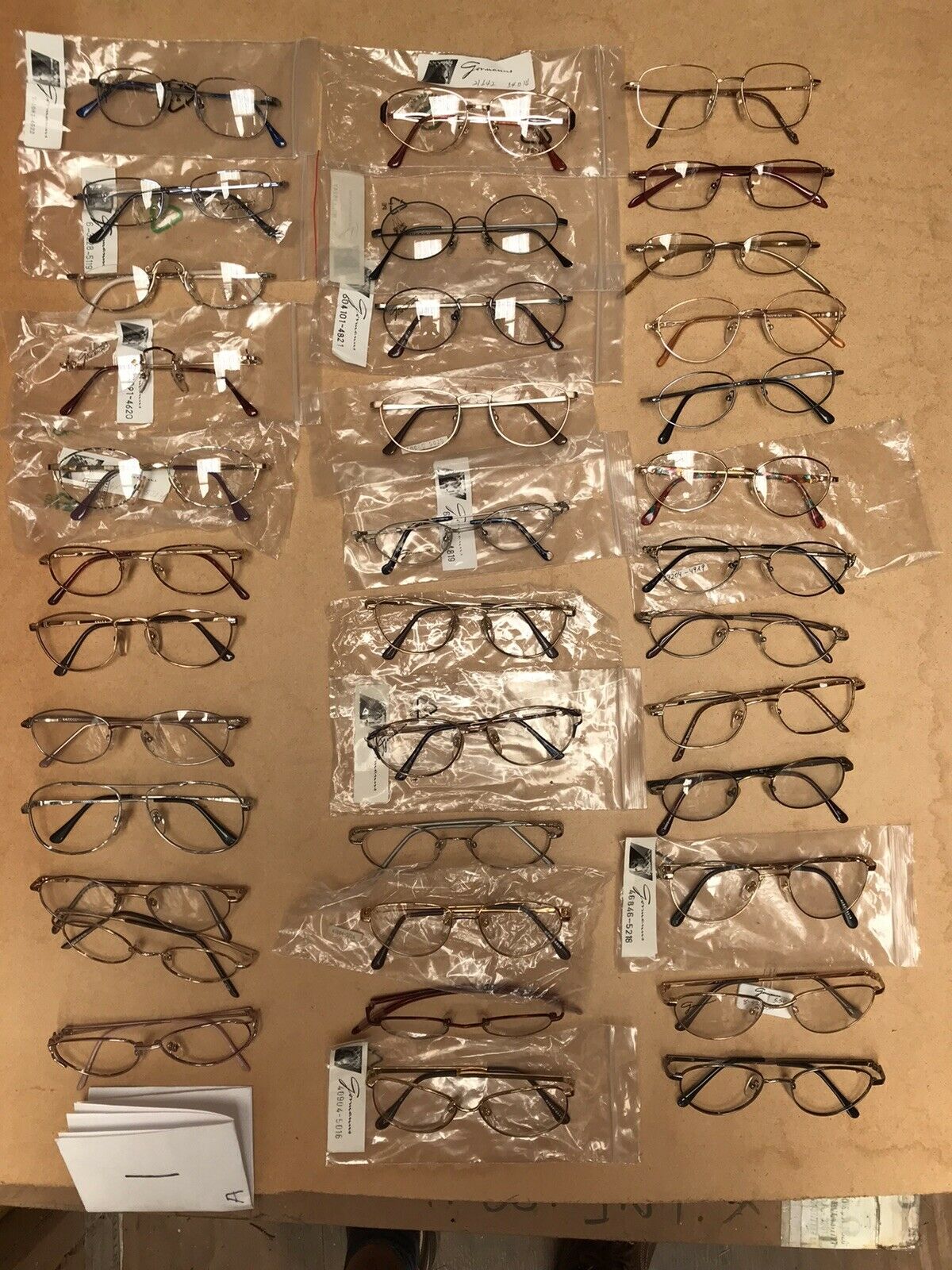 2000 pairs of Designer optical frames