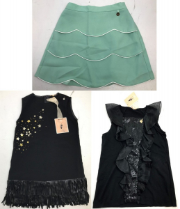 One Off Joblot of 7 Elisabetta Franchi Kids Clothing - Dresses, Skirts, Tops