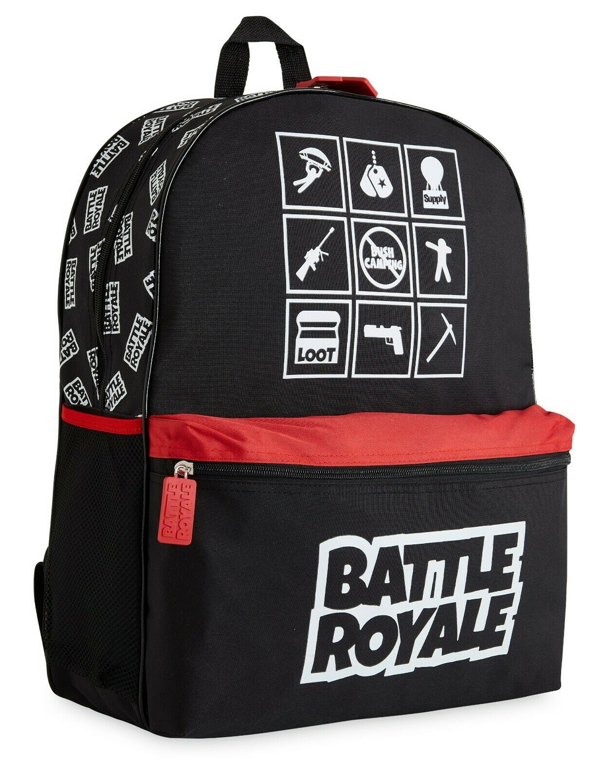 Battle Royale Large Backpack Rucksack For Children Gamers - 14 Units Per Lot