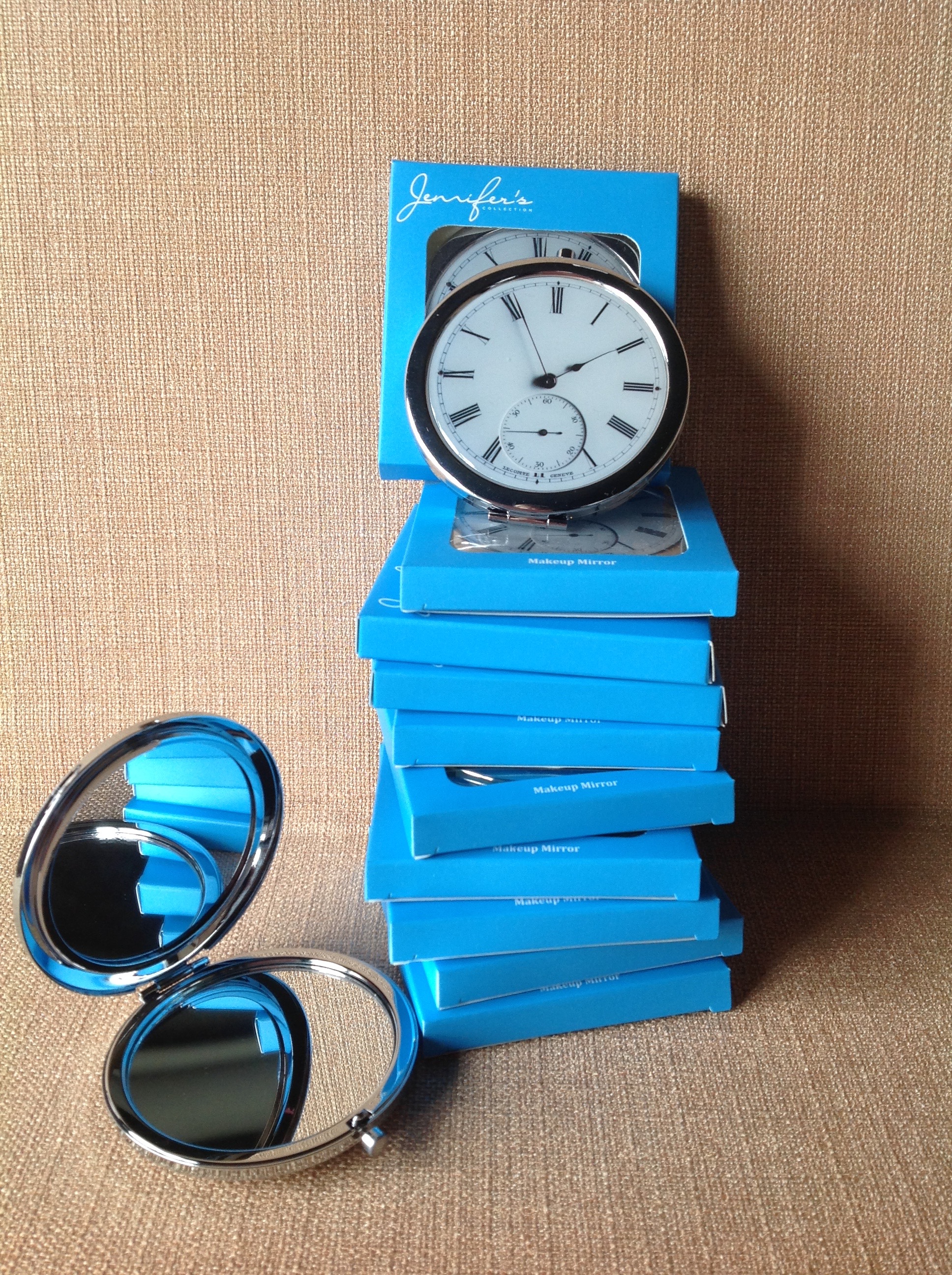 Original Design Old pocket watch compact mirror