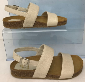 Wholesale Joblot of 3 IL Gufo Girls Leather Sandals with Buckle Cream