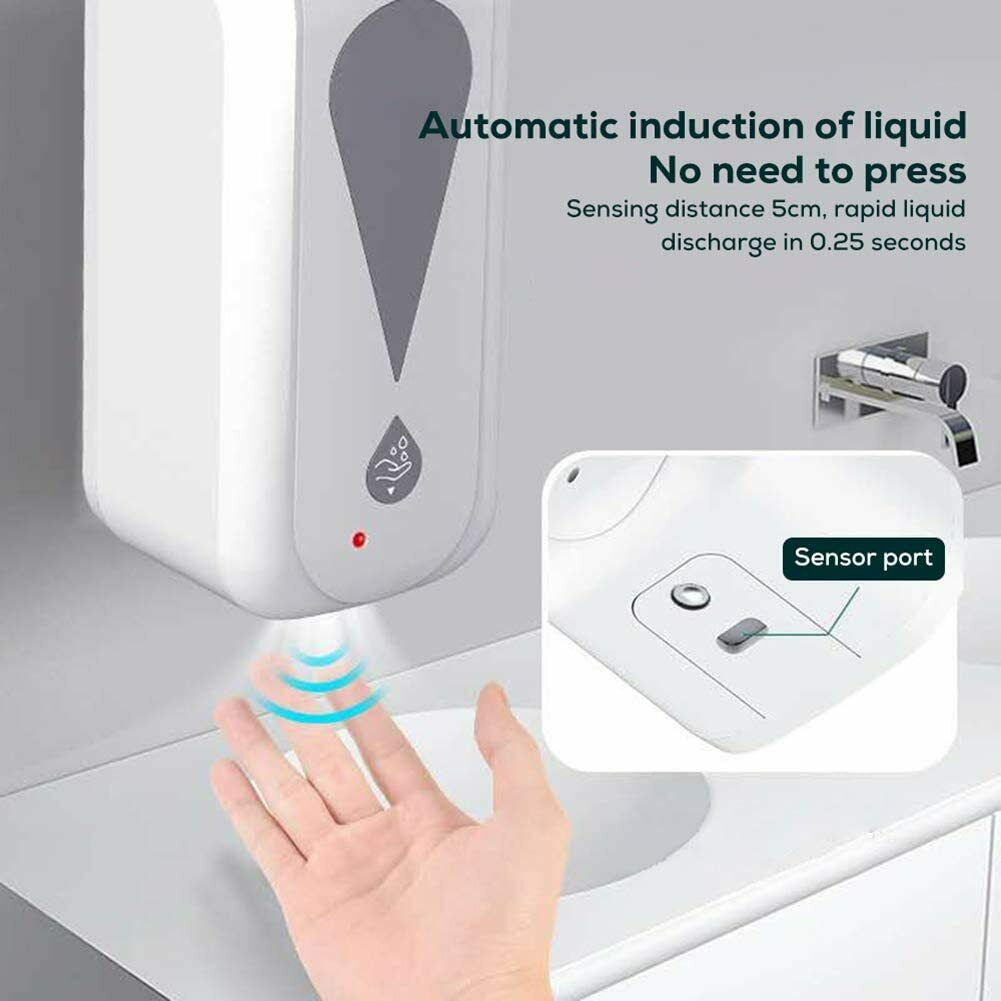 10 x Automatic Hands Free Sensor Soap Dispenser Public Place Warehouse Business 1000ml