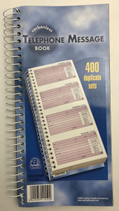 Wholesale Joblot of 120 Adams Carbonless Telephone Message Book