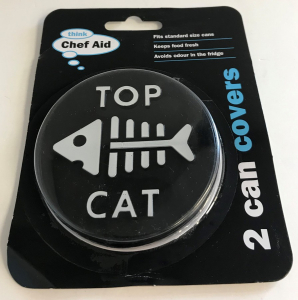 One Off Joblot of 123 George East Top Cat Tin Can Covers (Pack of 2)