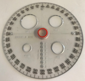 Wholesale Joblot of 100 360 Degree Protractor Circle Made in England
