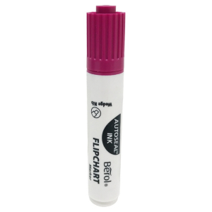 One Off Joblot of Approx. 2,160 Berol Magenta Wedge Nib Flipchart Marker