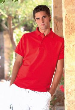 10x Red Short Sleeve Polo Shirts Kustom Kit XL 