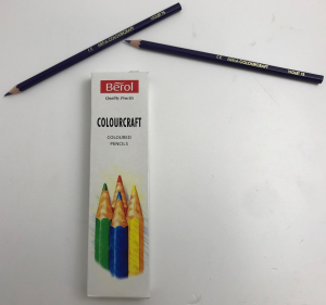 One Off Joblot of 1152 Packs of 12 Berol Colourcraft Coloured Pencils - Purple