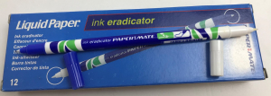 One Off Joblot of 60 PaperMate Liquid Paper Ink Eradicator (Pack of 12)