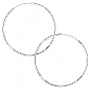 Wholesale Joblot of 5 MBLife 925 Sterling Silver Hoop Earrings 60mm Diameter
