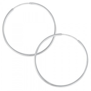 Wholesale Joblot of 5 MBLife 925 Sterling Silver Hoop Earrings 80mm