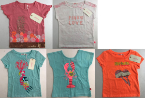One Off Joblot of 13 Billieblush Girls Tops in 5 Styles Various Sizes