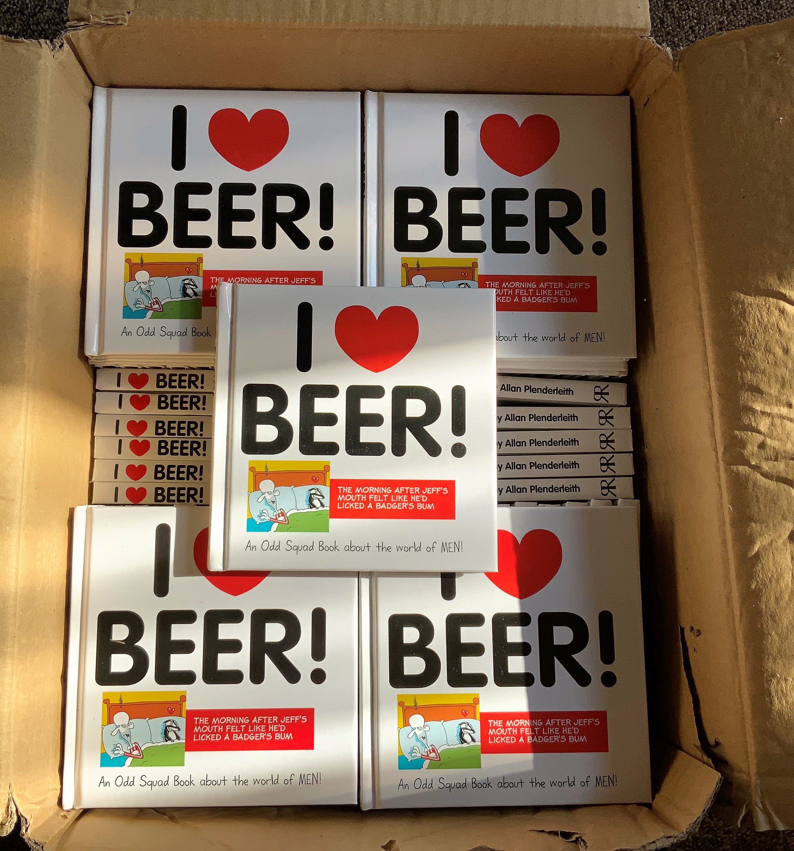 64 copies of I LOVE BEER (by The Odd Squad)