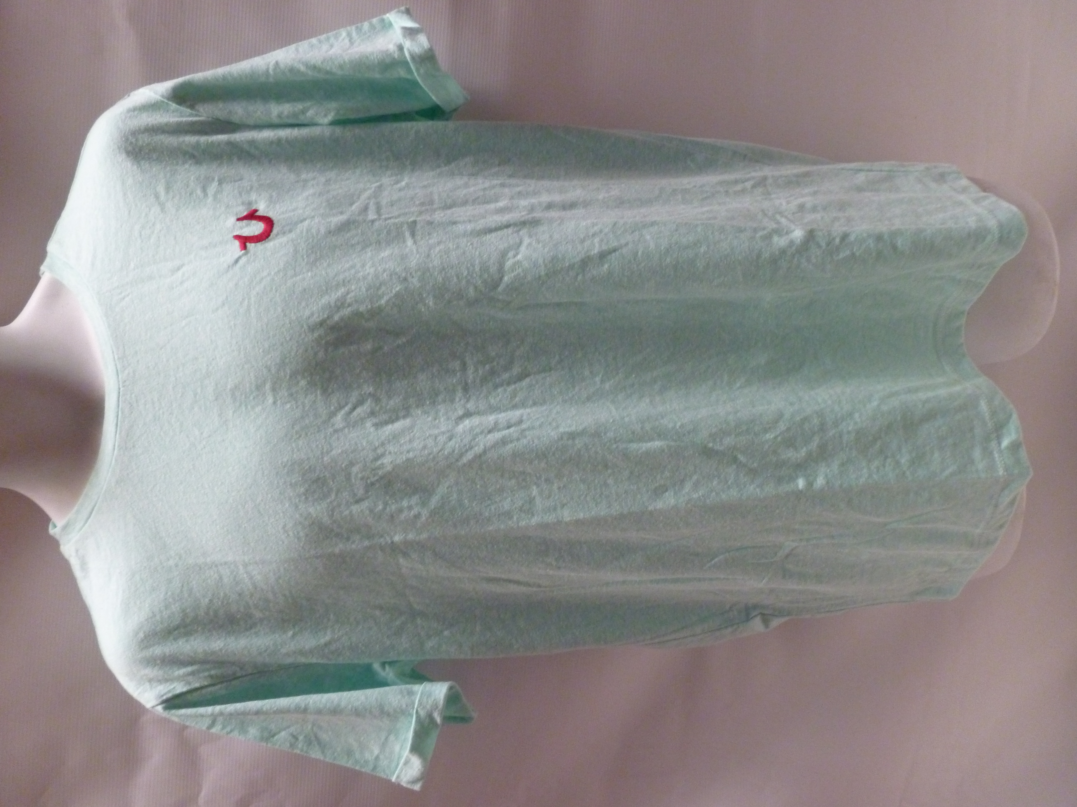 10 x True Religion Short Sleeve Crew Neck T shirt Top Light Green - New