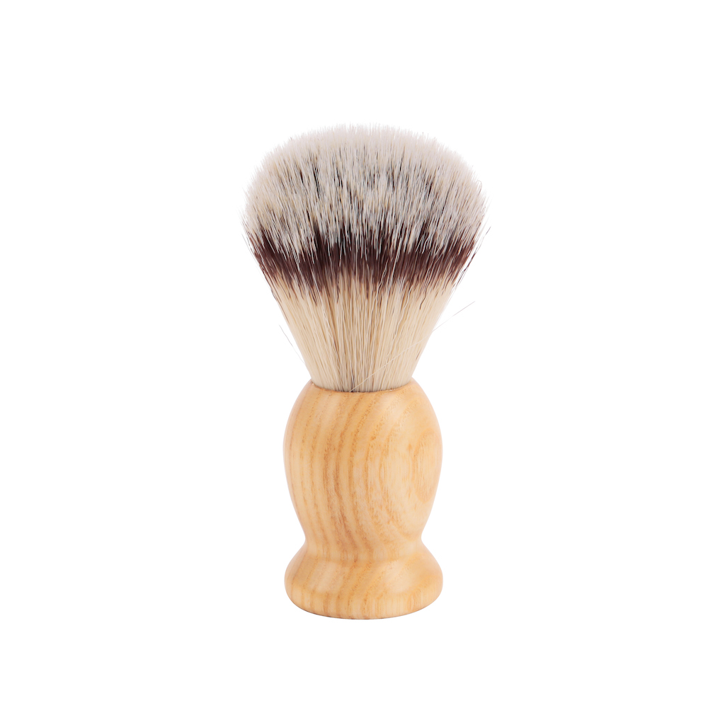 120 x Synthetic Shaving Brush with Wooden Handle (UNBRANDED)