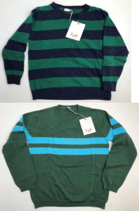 One Off Joblot of 8 IL Gufo Children's Knit Jumpers in 2 Styles Sizes 3-8